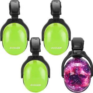 ZOHAN Kids Ear Protection 4 Pack,Kids Noise Canceling Headphone for Concerts, Monster Truck, Fireworks