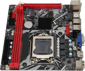 B75 MS LGA 1155 Computer Motherboard with DDR3 Memory Support, USB 3.0, SATA3.0, HD Graphics, Dual USB3.0 Ports, Pentium Celeron & I3 I5 Processor Compatible