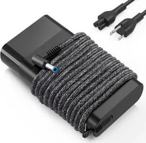 New Replacement hp 65w Laptop Charger for HP Spectre x360 13-4193nr 15-ap001nx 15t-ap000,HP ProBook Charger X360 11 G1 G2 G3 G4 G5 G6,Envy Pavilion Stream X360 13 15 17 15-1039wm Power Supply Cord