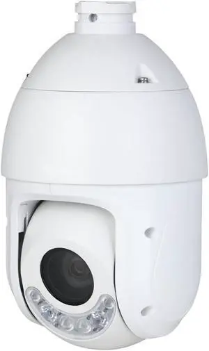 EmpireTech IR and White Light Dual Light Fusion 4K 8MP 1/2.8" CMOS 25x Network PTZ IP Camera,Full Color,Red and Blue Warning Light Active Deterrence,IVS,Auto Tracking,Face Detection,PTZ4K-25X-PV