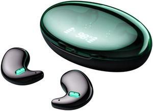IKXO Sleep Headphones Invisible Wireless Bluetooth Sleep Earbuds for Side Sleepers,Comfortable Noise Blocking Wireless Headphones for Sleeping,Stable Bluetooth 5.2 connection,Green