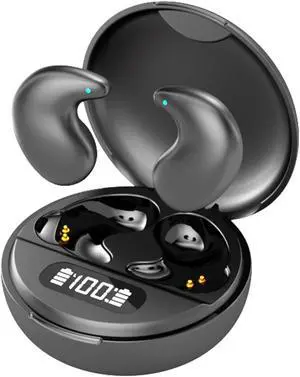 Xmenha Sleep Headphones Invisible Earbuds Wireless Bluetooth for Side Sleepers, Smallest Earbuds Tiny Mini Ear Buds for Sleeping on Side, Small Earphones Sleep Wieless Earbuds for Small Ear Canals