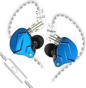 KZ ZSN PRO X Earphone with 1BA and 1DD, KZ High Fidelity in Ear Earbuds High Resolution in Ear Monitor Headphone (with Mic, Blue)......