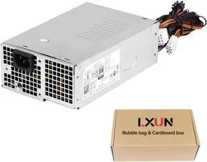 LXun Upgraded L500EPS-01 D500EPS-01 500W Power Supply Compatible with DELL XPS 8950 Vostro 3901 3910 Inspiron 3910,D12,Latitude D500 Optiplex 7000MT 7000 Precision T3660 [(8pin/6+2pin/4pin*2)]