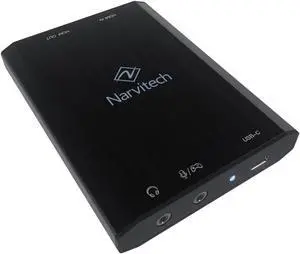 Narvitech NJ500, 4K External Capture Card. 4K60/2K144/HD240 Passthrough, Stream and Record in 4K30 with ultra-low latency on PS5, Xbox X/S, in OBS and more, on PC and Mac. Supports Party Chat capture.