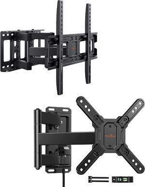 Perlegear TV Wall Mount Bracket for 26-65 Inch TVs, Max VESA 400x400mm, Lockable RV TV Mount for 13-42 inch TVs up to 44 lbs, Max VESA 200x200mm, PGLRVF2