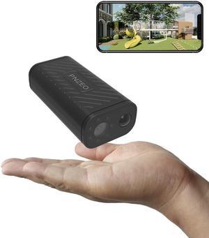 PNZEO W9 Mini Cameras Home Security Camera Indoor Wireless WiFi Remote View Outdoor waterproof Smart Camera with Human body DetectionSuperlong battery life