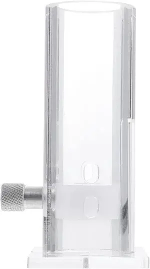 Scicalife Mouse Restrainer, Acrylic Transparent, 4.97 Inches x 4.97 Inches, Mouse Holder for 15-35G Gram Mice, Lab Equipment