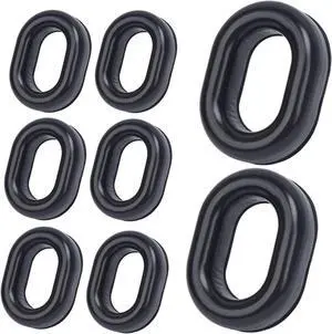 WODASEN 4-Pairs Replacement Gel Ear Pads for David Clark H10-60 H10-20 H10-30 Aviation Headset Cushions Hearing Protectors Headphones Covers with Noise Isolation Soft Memory Foam Pad (4 Pack)