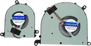 ZHAWULEEFB Replacement New CPU+GPU Cooling Fan for MSI Modern PS63 8RC 8SC GTX1050 MS-16S1 16S1-CPU 16S1-GPU DC5V 0.5A