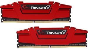 G.SKILL Ripjaws V Series 16GB (2 x 8GB) 288-Pin PC RAM DDR4 2400 (PC4 19200) Desktop Memory Model F4-2400C15D-16GVR