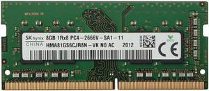 SK Hynix 8Gb 1Rx8 PC4-2666V Laptop 2666Mhz Memory SoDimm RAM HMA81GS6CJR8N-VK