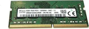 SK Hynix HMA81GS6DJR8N-XN DDR4 8GB 1Rx8 PC4-3200AA SODIMM 260 Pin 1.2V 3200MHz RAM Laptop Memory SK Hynix HMA81GS6DJR8N-XN DDR4 8GB 1Rx8 PC4-3200AA SODIMM 260 Pin 1.2V 3200MHz RAM Laptop Memory