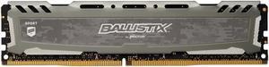 Ballistix Sport LT 8GB DDR4 2400 (PC4 19200) Memory Model BLS8G4D240FSB