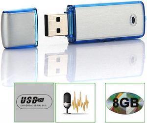 USB SPY 8GB Flash Drive digital Audio voice Recorders Pen with Recording 150 hrs
