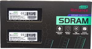 Rimlance 32GB (2X16GB) 1.2V DDR4 2400MHZ PC4-19200 UDIMM 2RX8 Desktop Memory