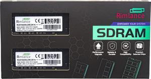 Rimlance 16GB (2X8GB) 1.35V DDR3 1333MHZ PC3-10600 UDIMM 2RX8 Desktop Memory