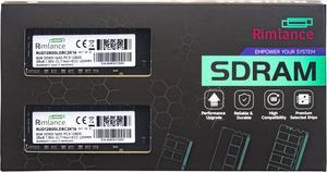 Rimlance 16GB (2X8GB) 1.35V DDR3 1600MHZ PC3-12800 UDIMM 2RX8