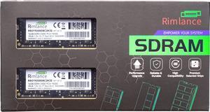 Rimlance 32GB (2X16GB) 1.2V DDR4 2400MHZ PC4-19200 SODIMM 2RX8