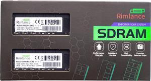 Rimlance 32GB (2X16GB) 1.2V DDR4 2666MHZ PC4-21300 UDIMM 2RX8