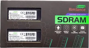 Rimlance 8GB (2X4GB) 1.2V DDR4 2400MHZ PC4-19200 UDIMM 1RX8