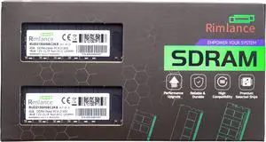 Rimlance 8GB (2X4GB) 1.2V DDR4 2666MHZ PC4-21300 UDIMM 1RX8