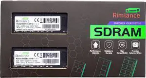 Rimlance 16GB (2X8GB) 1.2V DDR4 2666MHZ PC4-21300 UDIMM 1RX8