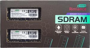 Rimlance 32GB (2X16GB) 1.2V DDR4 3200MHZ PC4-25600 SODIMM 2RX8 Laptop Memory