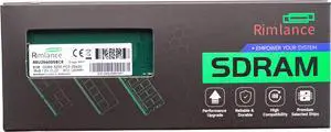 Rimlance 8GB (1X8GB) 1.2V DDR4 3200MHz  PC4-25600 ECC UDIMM 1RX8