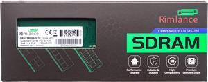 Rimlance 16GB (1X16GB) 1.2V DDR4 2933MHz  PC4-23400 ECC UDIMM 1RX8