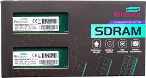 Rimlance 32GB (2X16GB) 1.2V DDR4 2133MHz PC4-17000 ECC UDIMM 2RX8