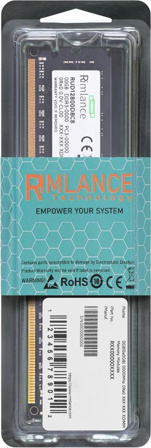 RIMLANCE 8GB RAM Replacement for CT102464BD160B  DDR3L-1600 (PC3L-12800) 1.35V 2Rx8 Desktop Memory Model