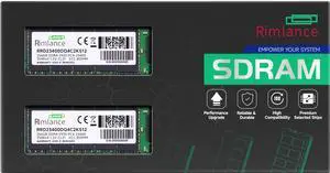 RIMLANCE 512GB(2X256GB) DDR4 2933MHz PC4-23400 2S4RX4 1.2V 288-PIN ECC Registered RDIMM Server Memory KIT