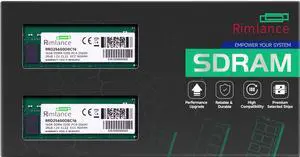 RIMLANCE RAM 32GB(2X16GB) DDR4 3200MHz PC4-25600 2Rx8 1.2V 288-PIN ECC Registered RDIMM Server Memory KIT Compatible with Dell PowerEdge XR11 Rack Server