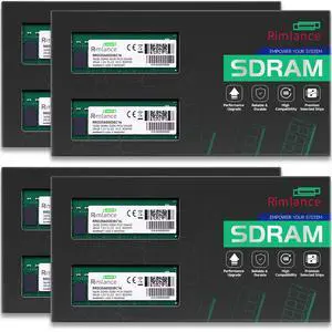 RIMLANCE RAM 128GB(8X16GB) DDR4 3200MHz PC4-25600 2Rx8 1.2V 288-PIN ECC Registered RDIMM Server Memory KIT Compatible with Dell PowerEdge XR11 Rack Server