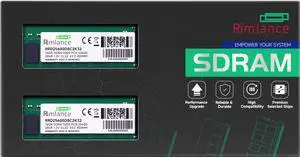RIMLANCE 32GB(2x16GB) DDR4 3200MHz PC4-25600 2RX8 1.2V 288-PIN ECC Registered RDIMM Server Memory KIT