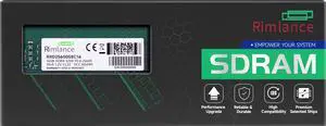 RIMLANCE 16GB(1X16GB) DDR4 3200MHz PC4-25600 RDIMM 1Rx8 1.2V 288-PIN ECC Registered RDIMM Server Memory