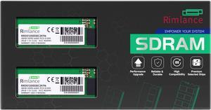 RIMLANCE 96GB(2x48GB) DDR5 6400MHz PC5-51200 2Rx8 1.1V 288-PIN ECC Registered RDIMM Server Memory KIT