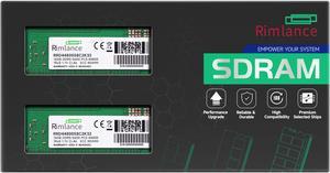RIMLANCE 32GB(2x16GB) DDR5 5600MHz PC5-44800 1Rx8 1.1V 288-PIN ECC Registered RDIMM Server Memory KIT