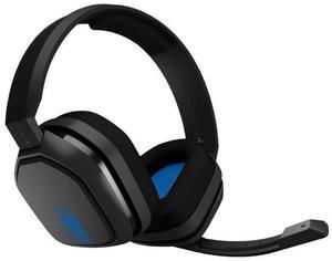 astro gaming a10 headset for xbox one/nintendo switch / ps4 / pc and mac  wired 3.5mm and boom mic by logitech  bulk packaging  blue/black