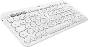 Logitech - K380 Multi-Device Bluetooth Scissor Keyboard for Mac - Off-White (920-009729)