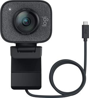 Logitech StreamCam, 1080P HD 60fps Streaming Webcam with USB-C and Built-in Microphone