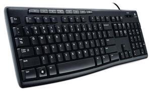 Media Keyboard K200 With One-Touch Media And Internet Keys (920-002719)