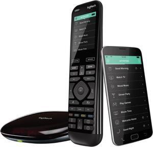 Genuine Logitech Remote Control and Smart Hub (Harmony Elite, 915-000256, Black)