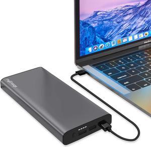 myCharge - my Laptop Charge 26800mAh Portable Charger for Most USB Devices - Gray - LTPD26GK - Portable Laptop Charger - Travel Power Bank Battery