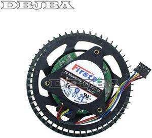 Firstd FD9238U12D DC12V 1.20AMP 7525 7CM 75mm 75X75X25mm 4Pin 4Wire Cooling Fan