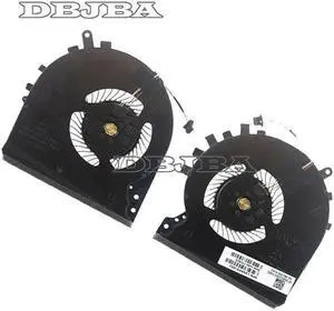 Laptop Cooling Fan For HP 15-DK TPN-C141 L57170-001 L56900-001 R + L