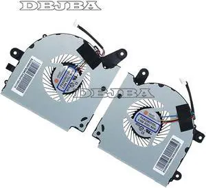 Laptop Cooling Fan For MSI GF75 Thin 8RC 8RD 9SC 9SD L + R