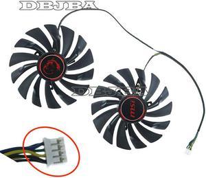 PLD10010S12HH GTX980Ti 960 950 R9 380 R9 390 R9 390X Graphics Card Cooling Fan