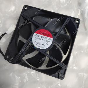 DBTLAP For SUNON EF92251S1-Q11C-S9A DC 12V 3.83W 92x92x25mm 4-Wire Server Cooling Fan